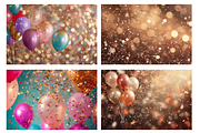 Blurred background, confetti, balls, a Holiday Photo by OlgaPilnik (Thumbnail 6 of 6)
