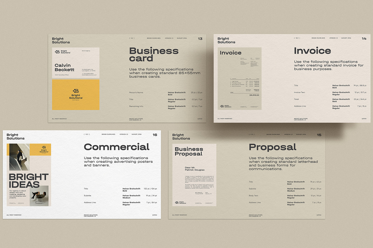 Brand Guidelines Bundle, a Presentation Template by iStar Design (Photo 11 of 13)