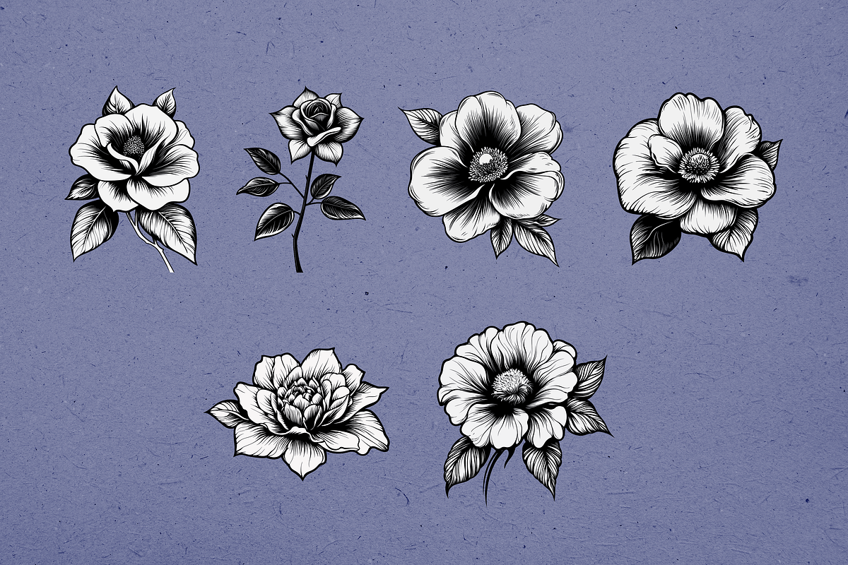 38 Classic Flower Illustration, a Decorative Illustration by Alternate Studio (Photo 6 of 6)