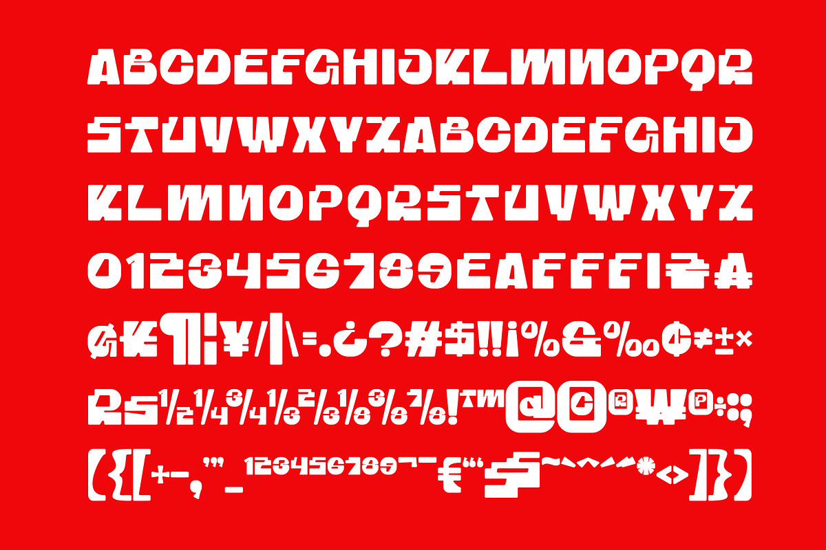 Tecron - Sans Techno Font, a Handwritten Font by MaikoHatta (Photo 7 of 7)