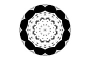 Black White Mandala Illustration Set, a Decorative Illustration by NJ Himel (Thumbnail 100 of 101)