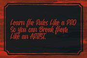 WanderType, a Script Font by Telllu & Friends (Thumbnail 9 of 10)
