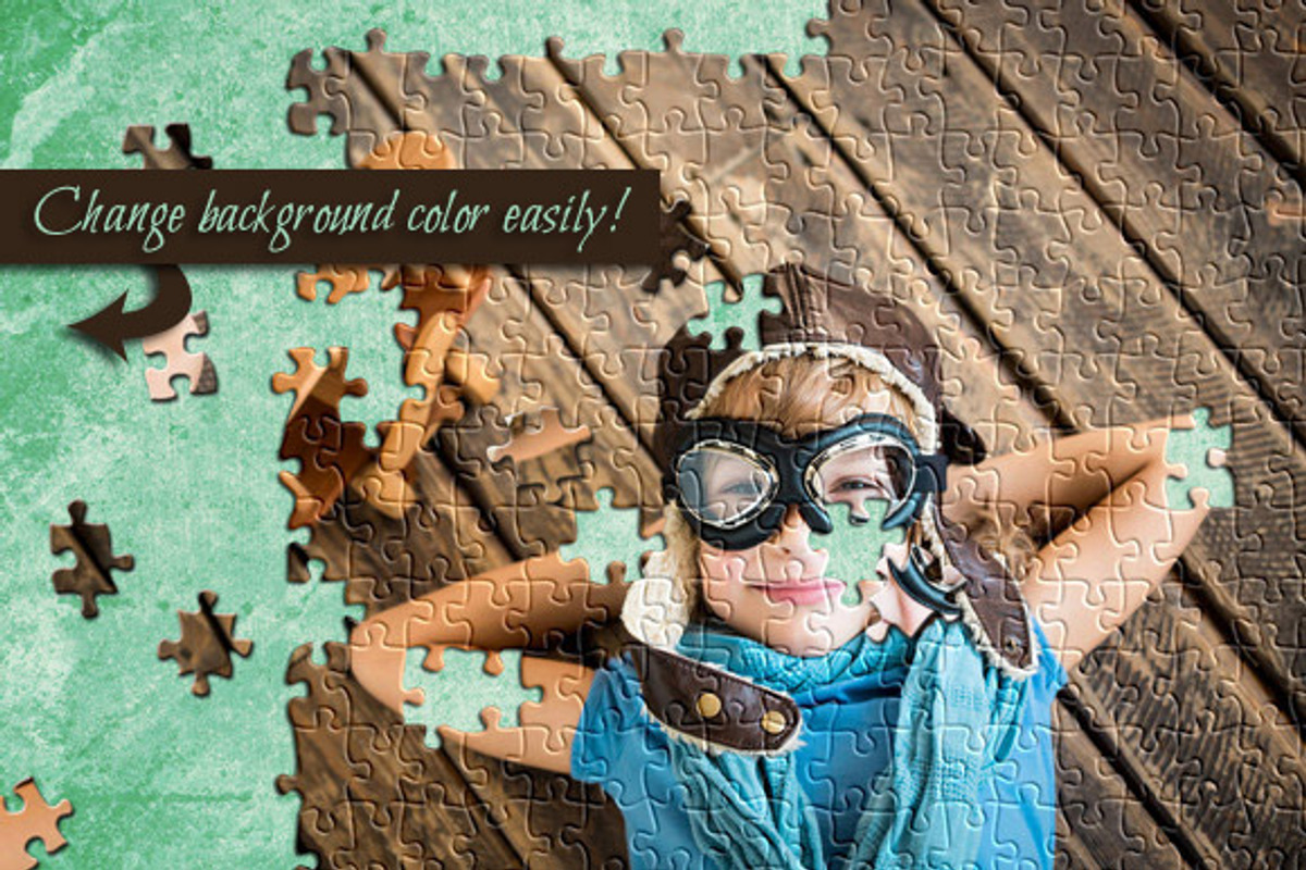 Easy Puzzle Generator, a Layer Style Add-On by Visual Impact (Photo 2 of 4)