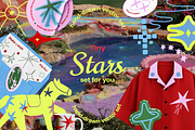 Imperfect Twinkle. Vector Stars Set, an Object Illustration by My.Ordinarty (Thumbnail 1 of 9)