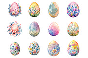 Easter Egg Clipart, an Illustration by Designking (Thumbnail 4 of 5)