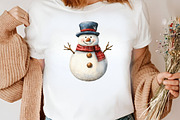 Retro 50's Christmas Clipart, an Illustration by Canvas Craft (Thumbnail 5 of 7)
