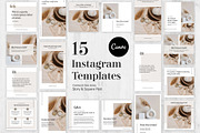 15 Instagram Templates for Canva, a Social Media Template by Paperweight Memories (Thumbnail 1 of 8)