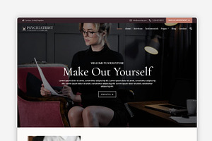 Psychiatrist WordPress Theme, a WordPress Template by Your Theme Shop