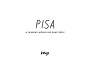 Pisa — A Leaning Monoline Sans Serif, a Handwritten Font by Mix Fonts (Thumbnail 1 of 3)