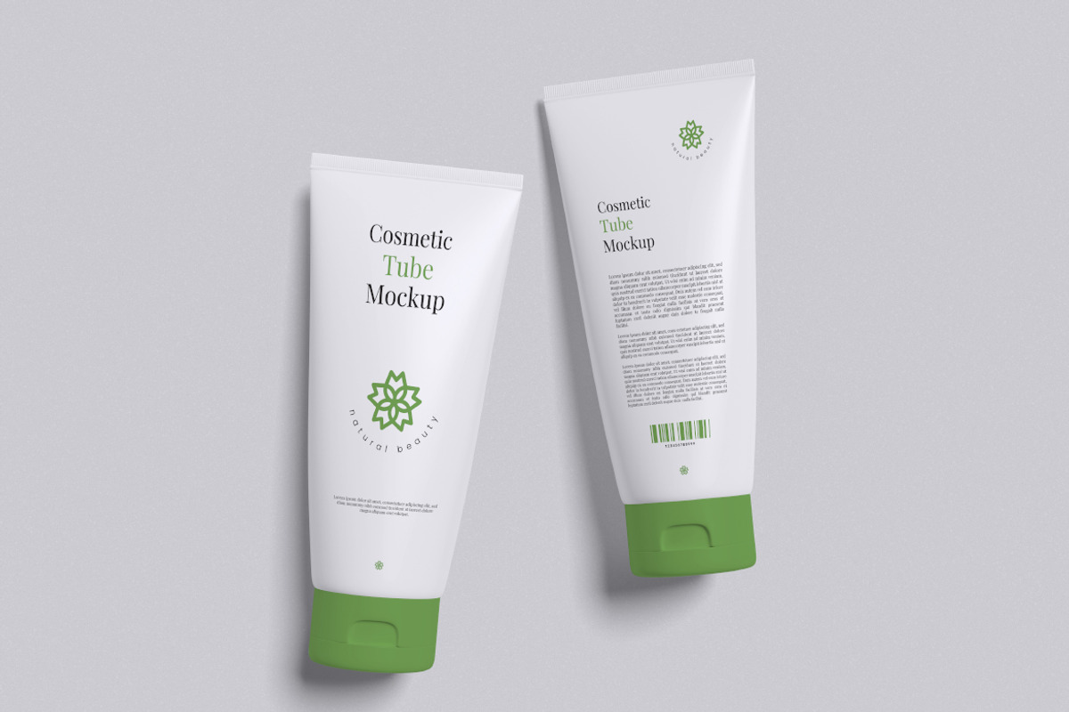 Cosmetic Tube Mockup Bundle Set, a Packaging Mockup by Rielismee (Photo 4 of 5)