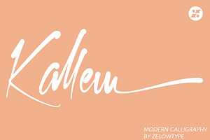 Kallem - Script Font