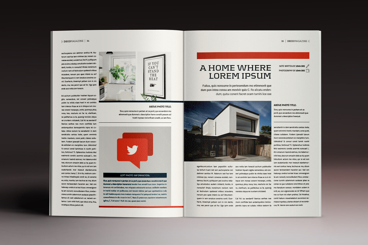 Multipurpose Magazine 2, a Magazine Template by Luuqas Design (Photo 18 of 22)