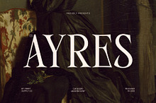 CS Ayres – Contemporary Serif Font