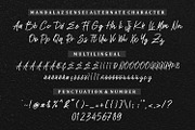 Mandalaz Sensei Font, a Script Font by Allouse Studio (Thumbnail 10 of 15)