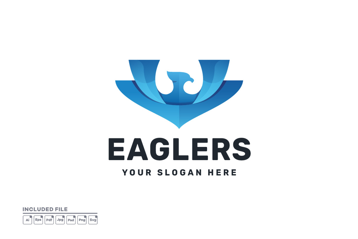 Eagle Wings Logo Design Vector, a Branding & Logo Template by yuanesei