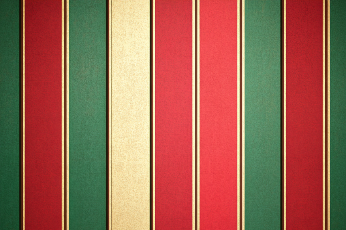 Christmas Red & Green Stripes, a Pattern Graphic by Printable Treasure (Photo 4 of 9)