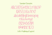 Lovely Picnic Handwritten - 4 Styles, a Handwritten Font by Littlehand (Thumbnail 8 of 9)