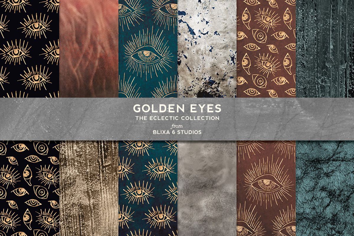 180 Dreamy Golden Graphics, a Pattern Graphic by Blixa 6 Studios (Photo 11 of 27)