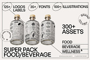 300+ Super Pack Brand Kit Vol 1-4, a Branding & Logo Template by @designartboard (Thumbnail 3 of 41)