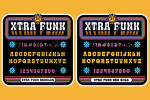 Xtra Funk Font Family