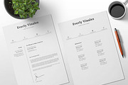 Resume Template, a Resume Template by Peunayah (Thumbnail 2 of 3)