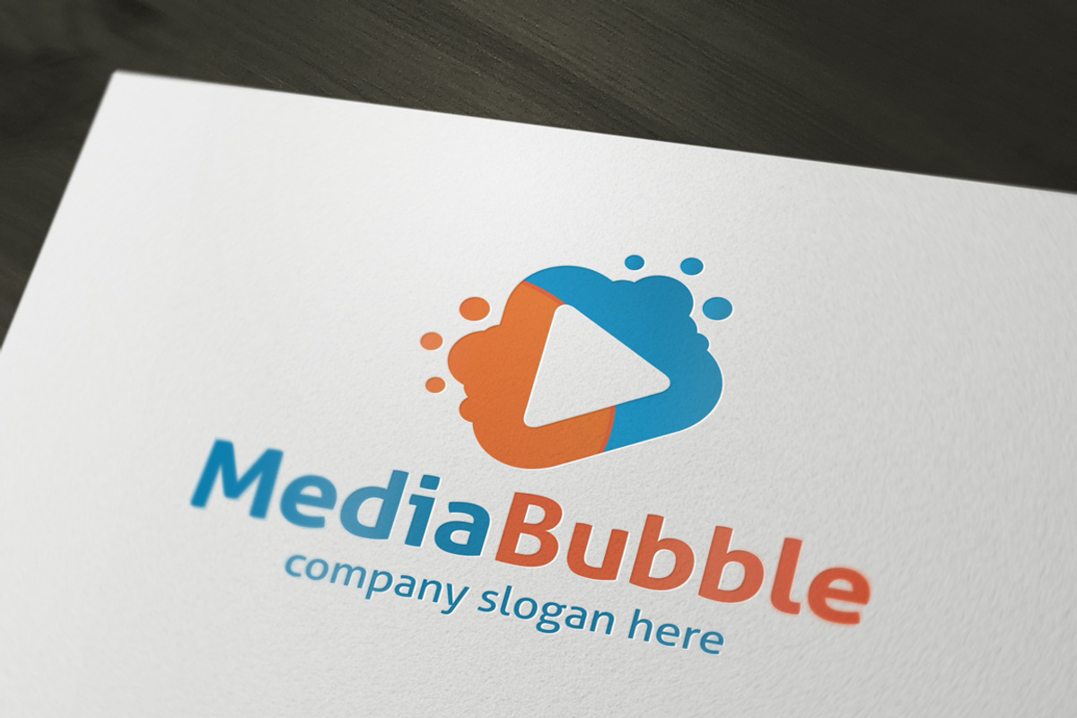 Media Bubble, a Branding & Logo Template by dm243 (Photo 2 of 3)