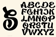 Chyari Script, a Script Font by madeDeduk (Thumbnail 4 of 8)