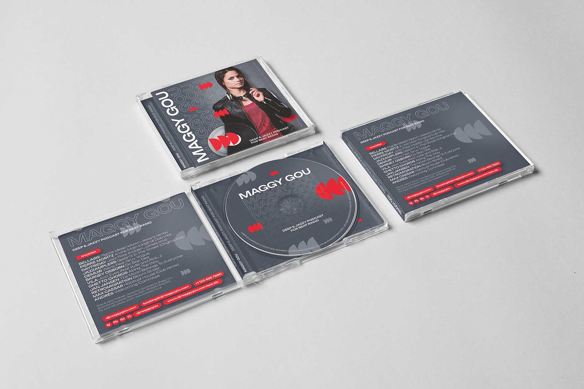 DJ Mixtape Podcast CD Cover Artwork, a Print Template by vinyljunkie (Photo 4 of 6)