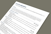 ATS Resume Template | Clean CV, a Resume Template by Anjum Ilyas (Thumbnail 6 of 7)