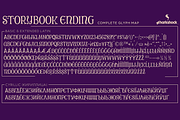 Storybook Ending, a Serif Font by Sharkshock (Thumbnail 2 of 2)