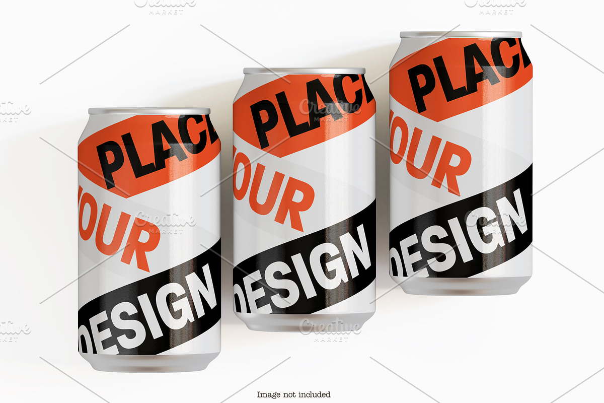 Soda Can Mockup Bundles, a Packaging Mockup by Ambo Ampeng (Photo 32 of 33)