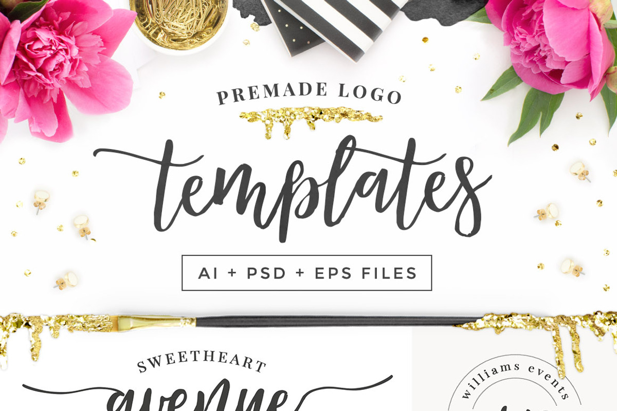 Mademoiselle LOGO KIT + Extras! preview 2