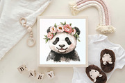 Summer Peony Animals Clipart, an Illustration by CraftArtStudio (Thumbnail 6 of 6)