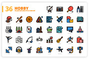 3,600 Icons x3 Styles, an Outline Icon by monkik (Thumbnail 165 of 299)
