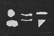 36 White Ripped Crumpled Old Papers, a Texture Graphic by Ksuview (Thumbnail 6 of 9)