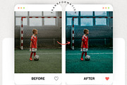 FootBall Lightroom Presets & Luts, a Preset Add-On by presetsroom (Thumbnail 3 of 14)