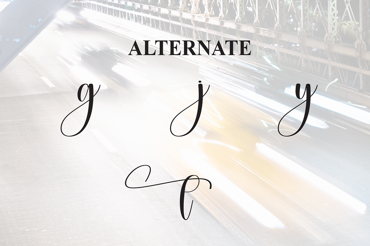 Swifty | Script Font, a Handwritten Font by Scratchones (Photo 8 of 9)