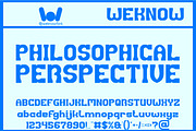 Exploration Views font, a Slab Serif Font by weknow (Thumbnail 2 of 8)
