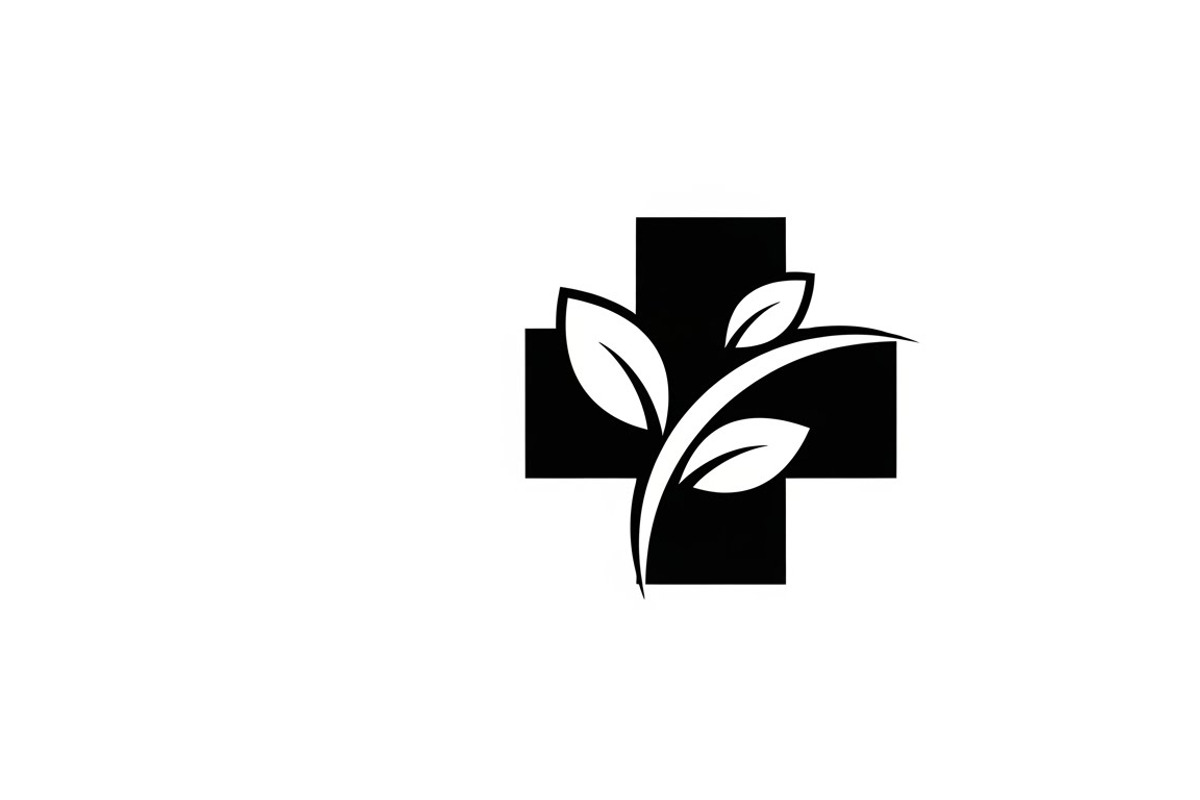 Professional medical cross with logo, an Illustration by Amazin_art (Photo 5 of 21)