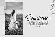 Avillah - A Modern Script, a Script Font by khurasan (Thumbnail 3 of 7)
