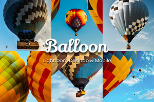 30 Balloon Lightroom Collection, a Preset Add-On by 3Motional