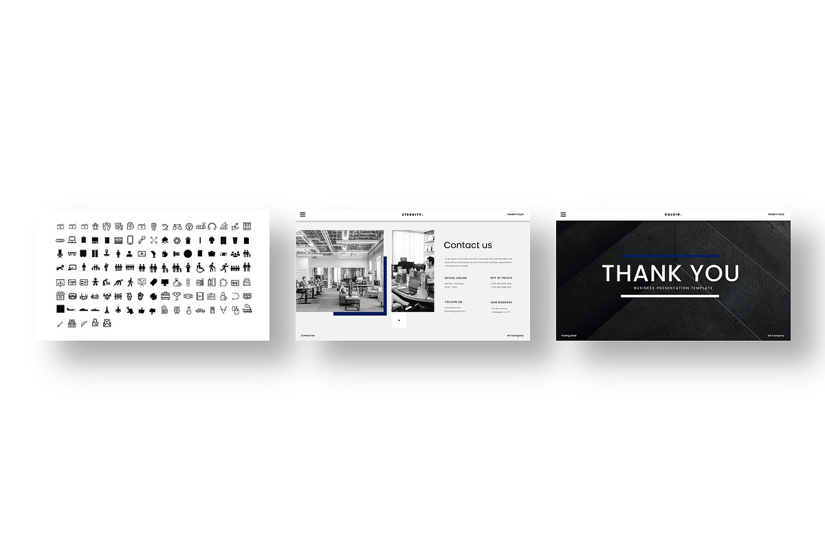 Calsio – Business PowerPoint, a Presentation Template by Dens Creative Studio (Photo 6 of 6)