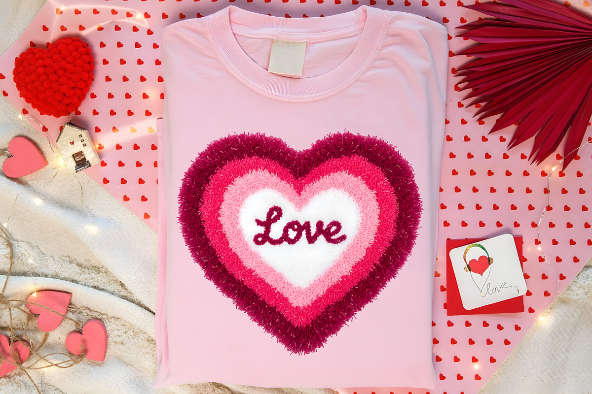 Latch Hook Valentine Heart Png, an Illustration by Canvas Craft (Photo 6 of 6)