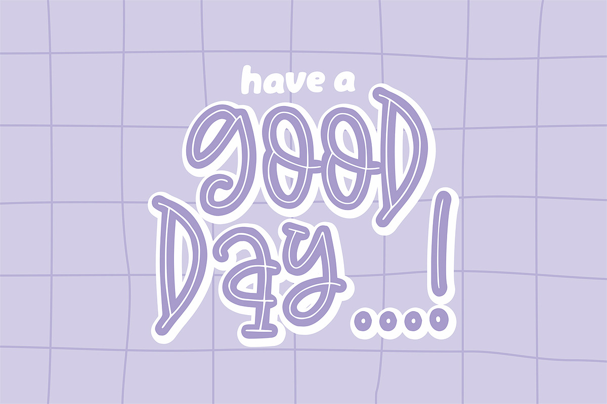 Purple Rain ~ Jolly Display Font, a Font by Orenari (Photo 8 of 8)
