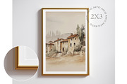 Golden frame mockup close up, an Advertising Mockup by Artjafara (Thumbnail 4 of 4)