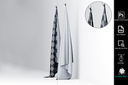Hanging cloth mockup pack2, a Mockup by GraphicVil (Thumbnail 7 of 7)