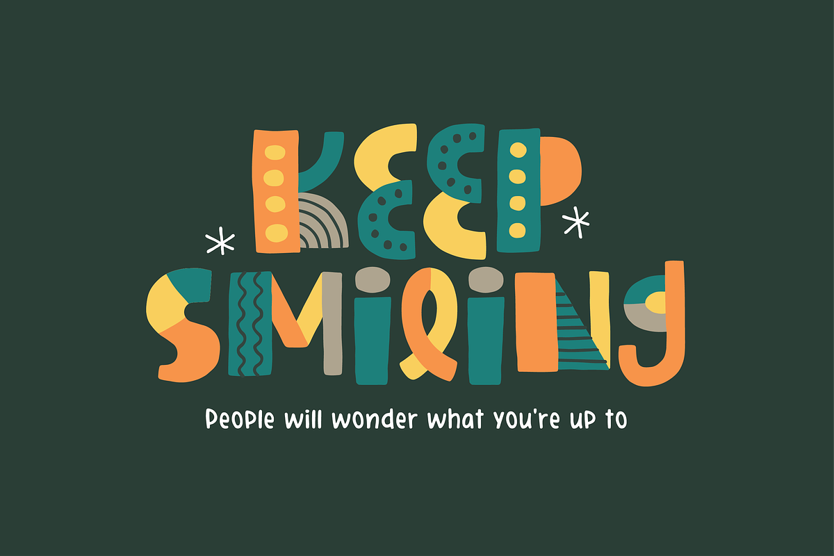 Friendly Sidekick Font, a Sans Serif Font by Denise Chandler (Photo 7 of 8)