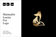Minimalist Luxury Fox Logo, a Branding & Logo Template by Luxury Logos (Thumbnail 1 of 4)