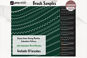 61 Home Embroidery Stitch Brushes, a Brush Add-On by Fashion Workshop Bkk (Thumbnail 5 of 13)