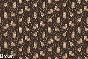 Rabbits & Carrots Repeat Pattern, a Pattern Graphic by Forest Lily (Thumbnail 6 of 11)